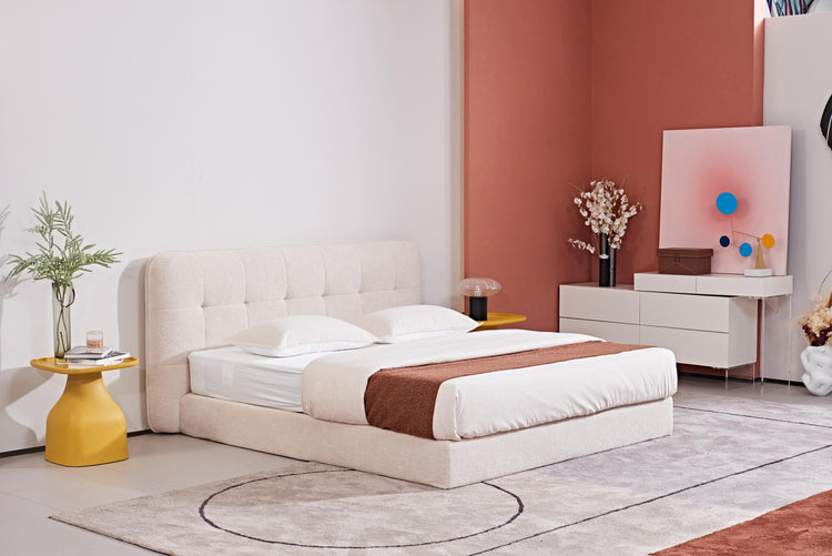 Upholstered Bed Gentle Rest